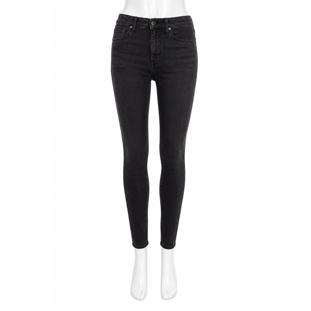 Levi's Women Jeans 721 High‎ Rise Skinny Faded Black Denim 27
